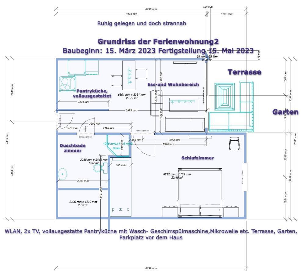 Ferienwohnung Gorch-Fock 沙博伊茨 外观 照片